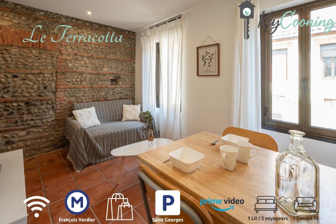 Appartamento Le Terracotta - Cosy Et Lumineux Tolosa Esterno foto
